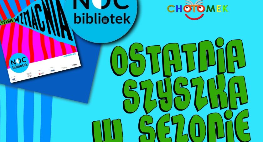 Noc bibliotek w Chotomku