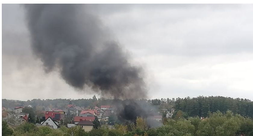 Czarny dym na Imielnicą