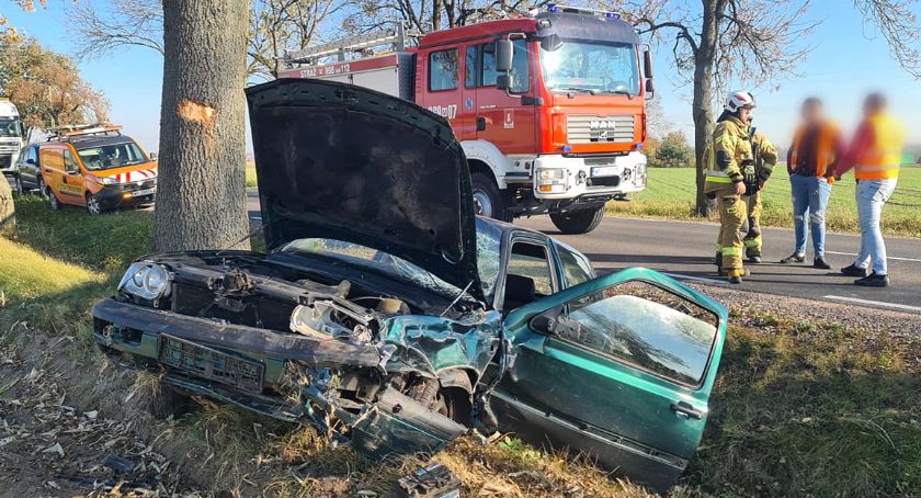 Wypadek w Kozłowie [FOTO]