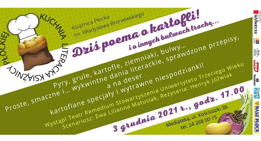 Ziemniaczana Kuchnia Literacka w Książnicy