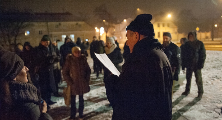 Broniewski. Urodzinowy happening pod pomnikiem