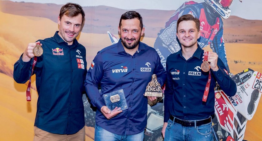 Kamil Wiśniewski, zawodnik ORLEN Team zajął 3. miejsce na Dakarze