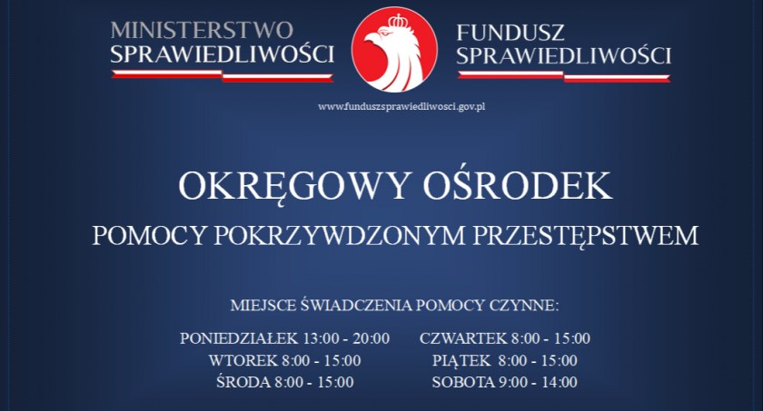 Pomagają osobom pokrzywdzonym przestępstwem. Dzięki Funduszowi Sprawiedliwości