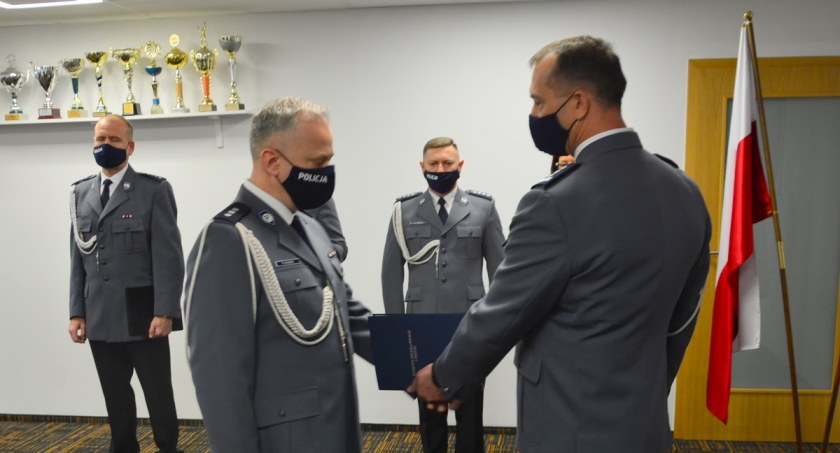 Zmiany w Komendzie Miejskiej Policji w Płocku. Robert Nolbert został mianowany zastępcą komendanta