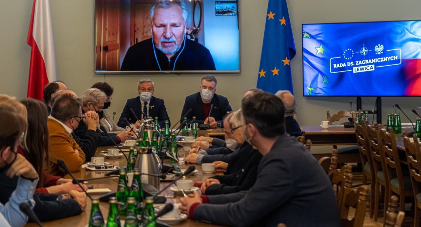 Lewicowa Rada do spraw zagranicznych apeluje w sprawie sankcji za napaść Rosji na Ukrainę
