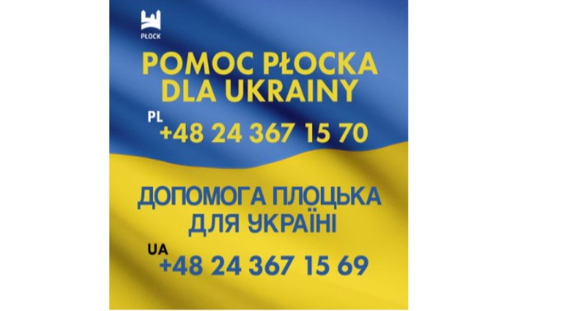 Codziennie przybywa w Płocku i okolicach uchodźców. Ratusz uruchomił dla nich infolinię w języku ukraińskim