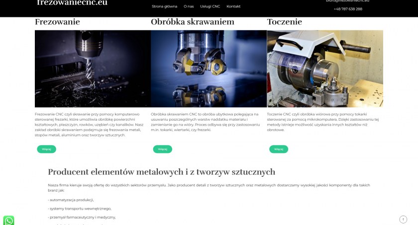 Frezowanie CNC - sięgaj po sprawdzone rozwiązania