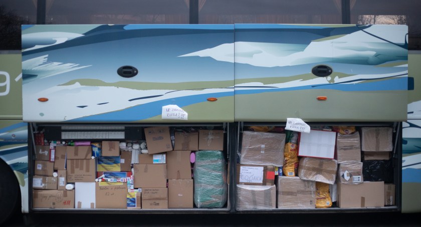 Kolejny transport z pomocą w drodze do Żytomierza. Zbiórka w Płocku nadal trwa