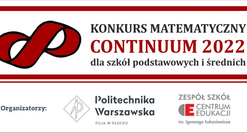 Płocka Filia Politechniki Warszawskiej zaprasza - rusza konkurs dla super matematyków