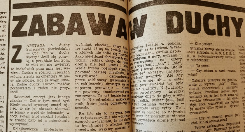 Zabawa w duchy