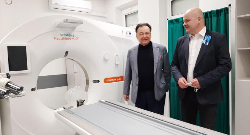 Tomograf komputerowy w płockim szpitalu
