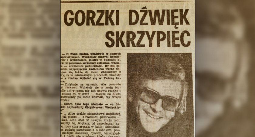 Gorzki dźwięk skrzypiec