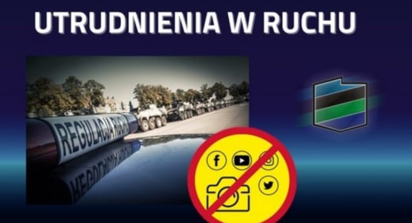 W maju możecie spotkać wojskowe pojazdy na drogach