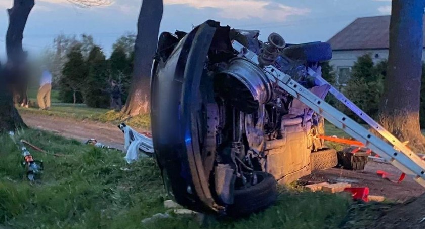 Tragiczny wypadek w Świerczynku. Nie żyje 33-latek