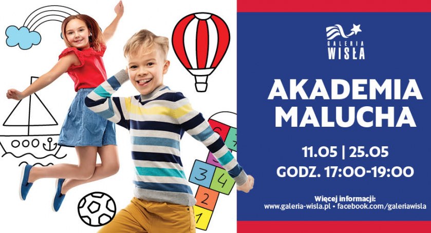 Akademia Malucha zaprasza dzieci na kreatywne warsztaty. W środę w Galerii Wisła  