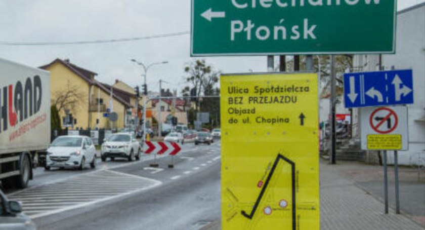 Skrzyżowanie Wyszogrodzka - Spółdzielcza - Południowa zostanie zamknięte na 2 tygodnie
