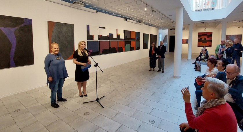 Wernisaż Hanny Zawy-Cywińskiej w Płockiej Galerii Sztuki