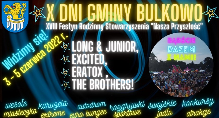 X Dni Bulkowa. Szykują się trzy dni świetnej zabawy