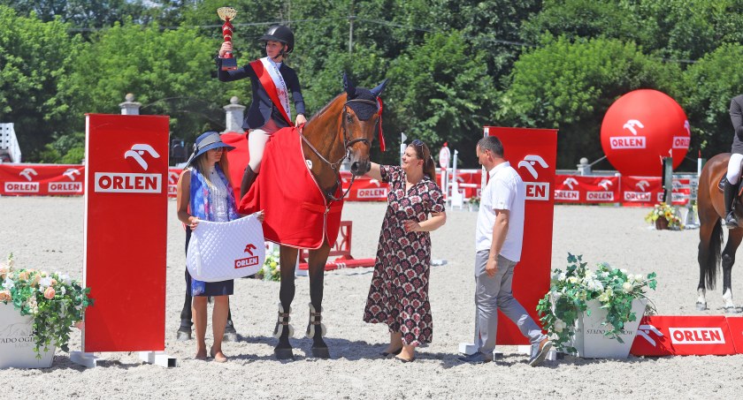 Jeździecka niedziela w Łącku. Dziś odbyło się Grand Prix o Puchar i Nagrodę PKN ORLEN [ZDJĘCIA]