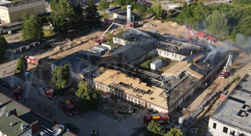 Pożar budynku oddziału zakaźnego. Co wiadomo w sprawie? 