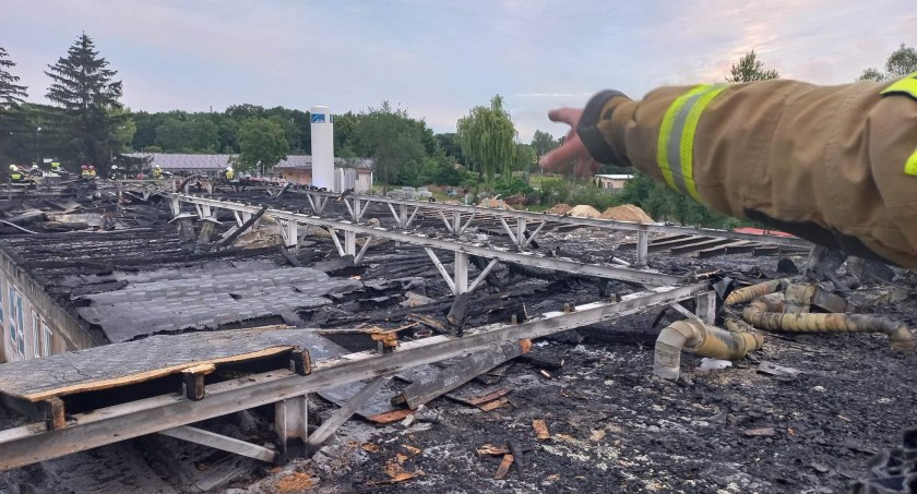 Pożar na Winiarach. Relacje strażaków z OSP