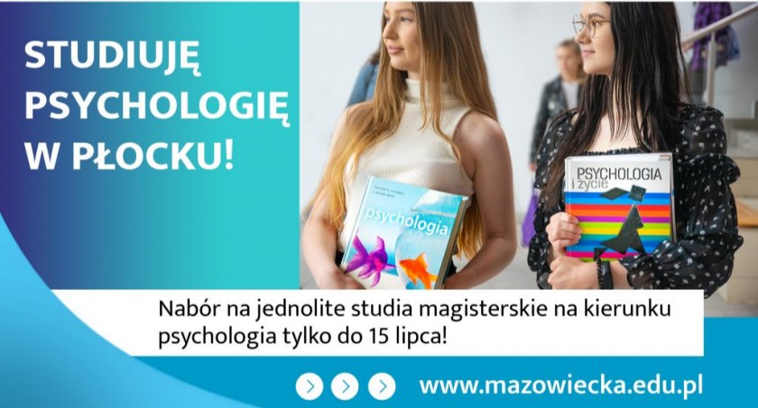 W Płocku nie zabraknie psychologów. Ogromne zainteresowanie studentów