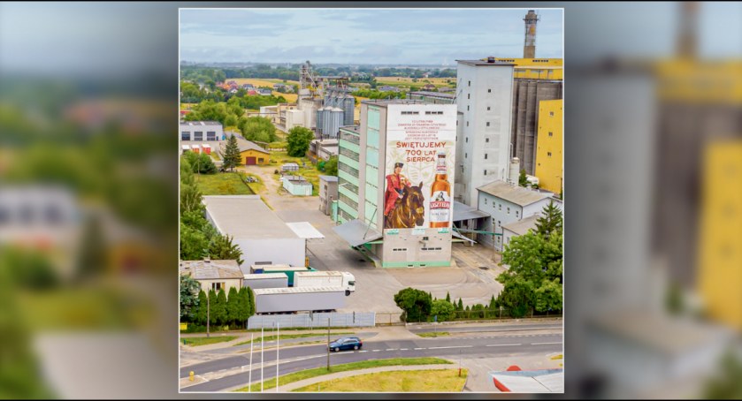 Wyjątkowy mural na 700-lecie Sierpca ma moc 160 drzew