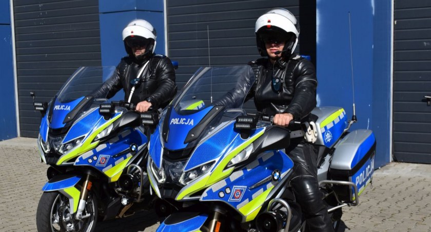 Nowe policyjne motocykle na drogach miasta i powiatu płockiego