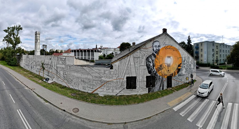 Zobacz jak wygląda nowy mural przy ulicy Łukasiewicza [ZDJĘCIA, FILM]