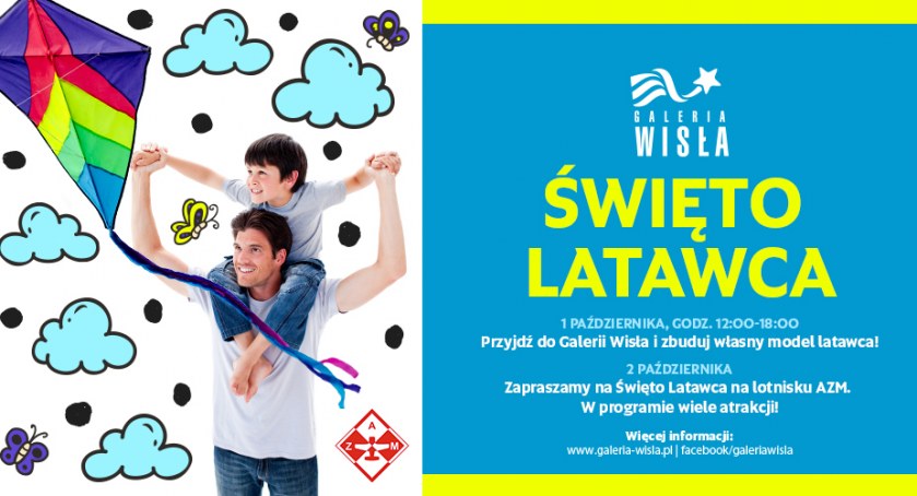 Święto latawca w Galerii Wisła! Będą też food tracki