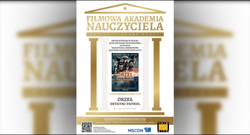 Filmowa Akademia Nauczyciela w NK Przedwiośnie
