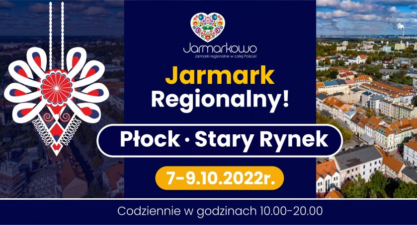 Jarmark Regionalny już w najbliższy weekend na płockiej starówce!