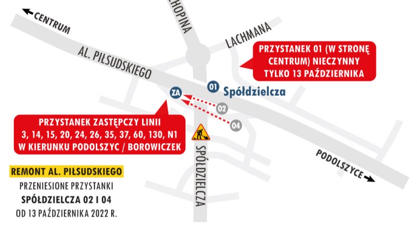 Przystanek na wiadukcie zamknięty. To nie jedyne utrudnienie