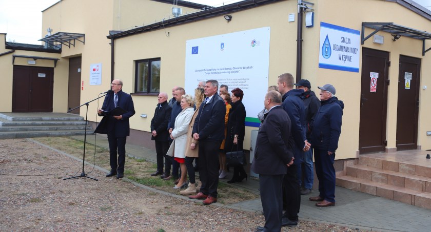 Miasto i Gmina Gąbin zakończyło ważną inwestycję. Właśnie oddano do użytku zmodernizowaną Stację Uzdatniania Wody w Kępinie