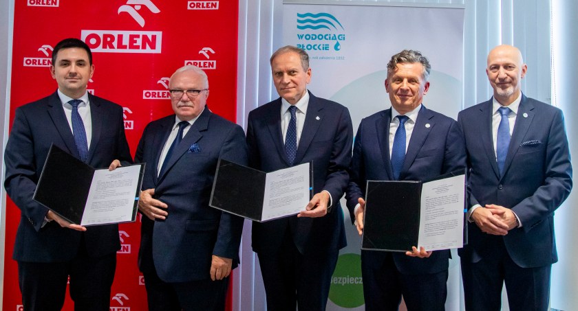 Jak wykorzystać oczyszczone ścieki? Projekt PKN ORLEN i Wodociągów Płockich umożliwia ograniczenie o 25% poboru wody z Wisły