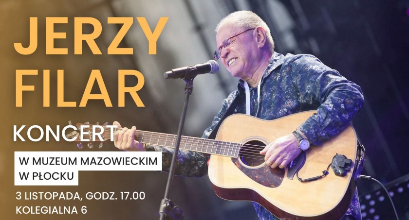 Jerzy Filar zaśpiewa w Muzeum Mazowieckim 