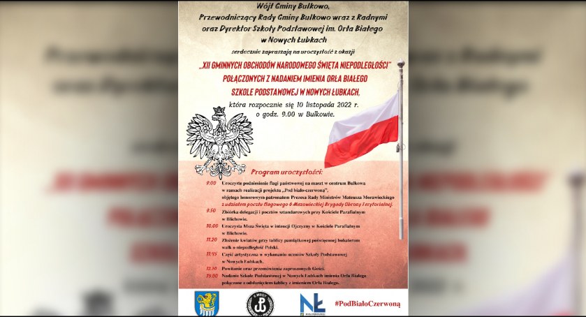 Patriotyczna uroczystość w gminie Bulkowo. Będzie też wyjątkowa chwila dla jednej ze szkół