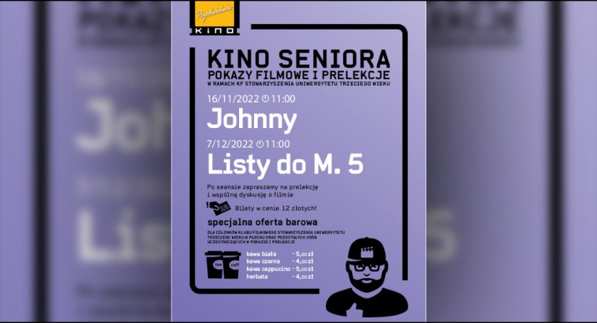 Kino Seniora w NK Przedwiośnie 