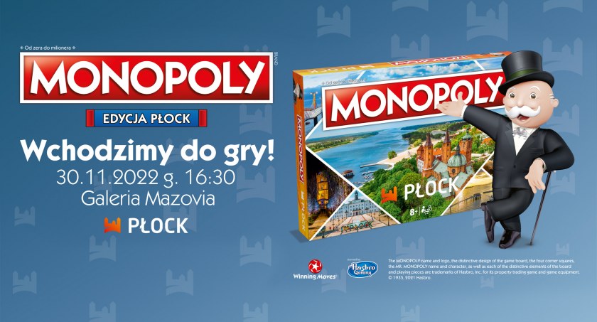 Płockie Monopoly. Jest gra o naszym mieście!