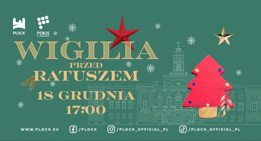 Wigilia przed ratuszem. Już w najbliższą niedzielę