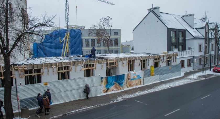 Kiedy zakończy się budowa nowej kamienicy przy ul. Sienkiewicza 46?