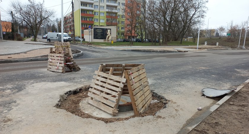 Spółdzielcza będzie gotowa do połowy marca. W pracach przeszkodziła pogoda