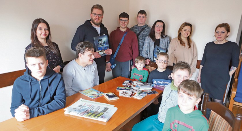 Wyjątkowe ferie podopiecznych stowarzyszenia „Odzyskać więzi”. Goście w redakcji TP