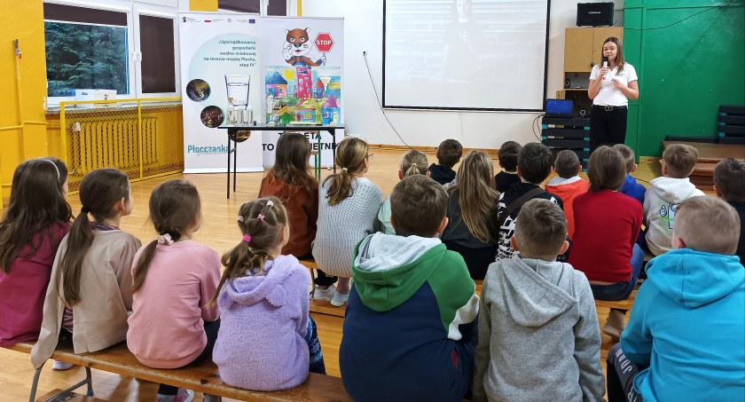 „Toaleta to nie śmietnik”. Wodociągowcy edukują najmłodszych płocczan
