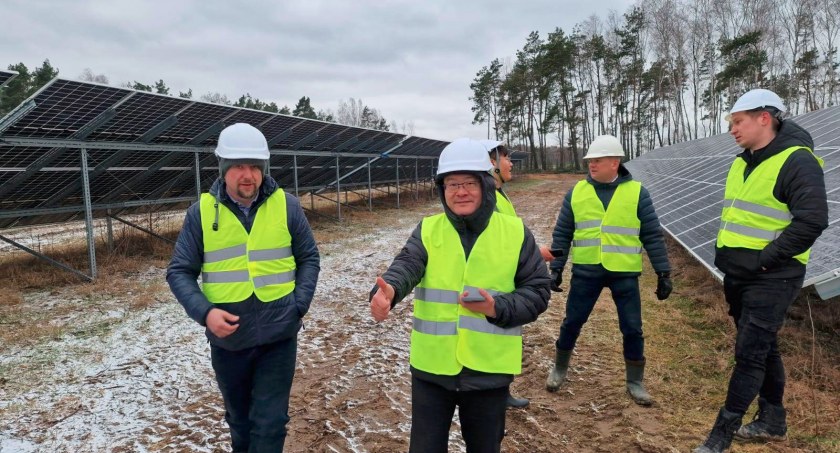INNOTECH na placu budowy jednej z największych farm fotowoltaicznych na północnym Mazowszu