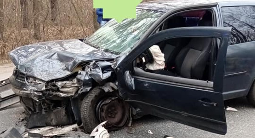 Wypadek na DK-60 w okolicy Łącka. Droga zablokowana do godz. 21.00 [FOTO] [AKTUALIZACJA]