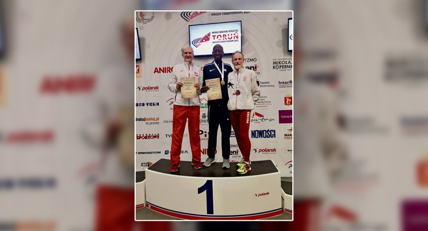 Dariusz Bednarski na podium Halowych Mistrzostw Świata Masters. Sportowo jestem spełniony…