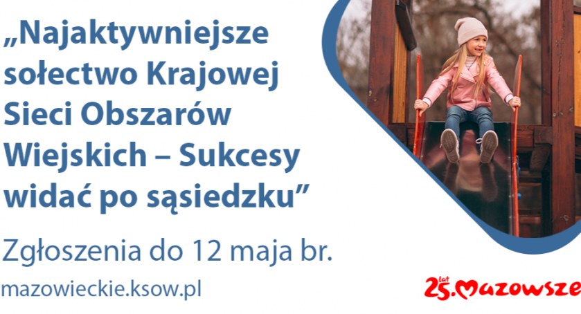 Najaktywniejsze sołectwa na Mazowszu poszukiwane. Rusza wyjątkowy konkurs