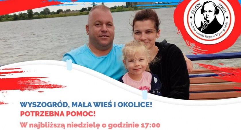 Wielka akcja mieszkańców Małej Wsi i Wyszogrodu! W niedzielę będą wspólnie pomagać Natalii! 