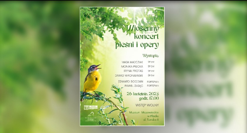 Koncert uczniów klasy śpiewu solowego PSM